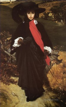 フレデリック・レイトン卿 Painting - メイ・サルトリスのアカデミズム フレデリック・レイトン